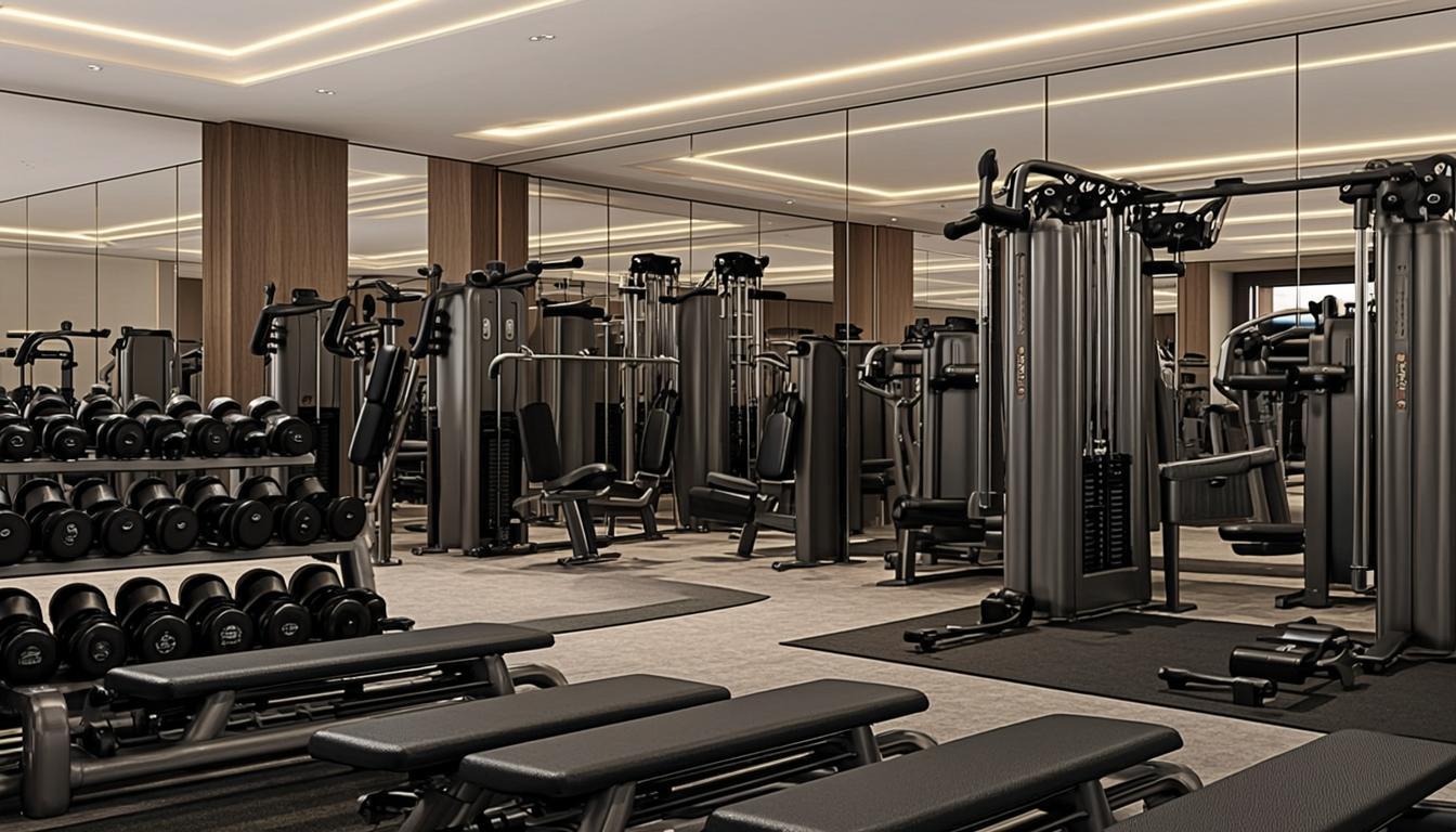 GYMS & FITNESS website example
